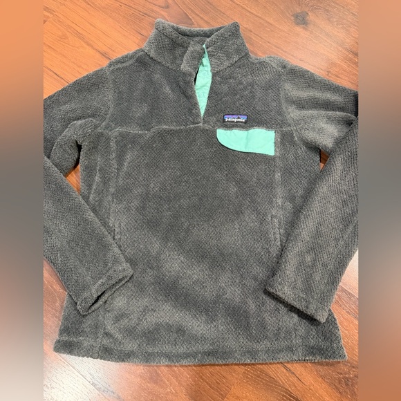Patagonia Women's Re-Tool Snap-T Fleece Pullover Feather Grey Size Small - Picture 2 of 7